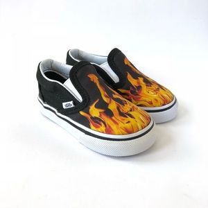 Vans Slip-on Flame Canvas